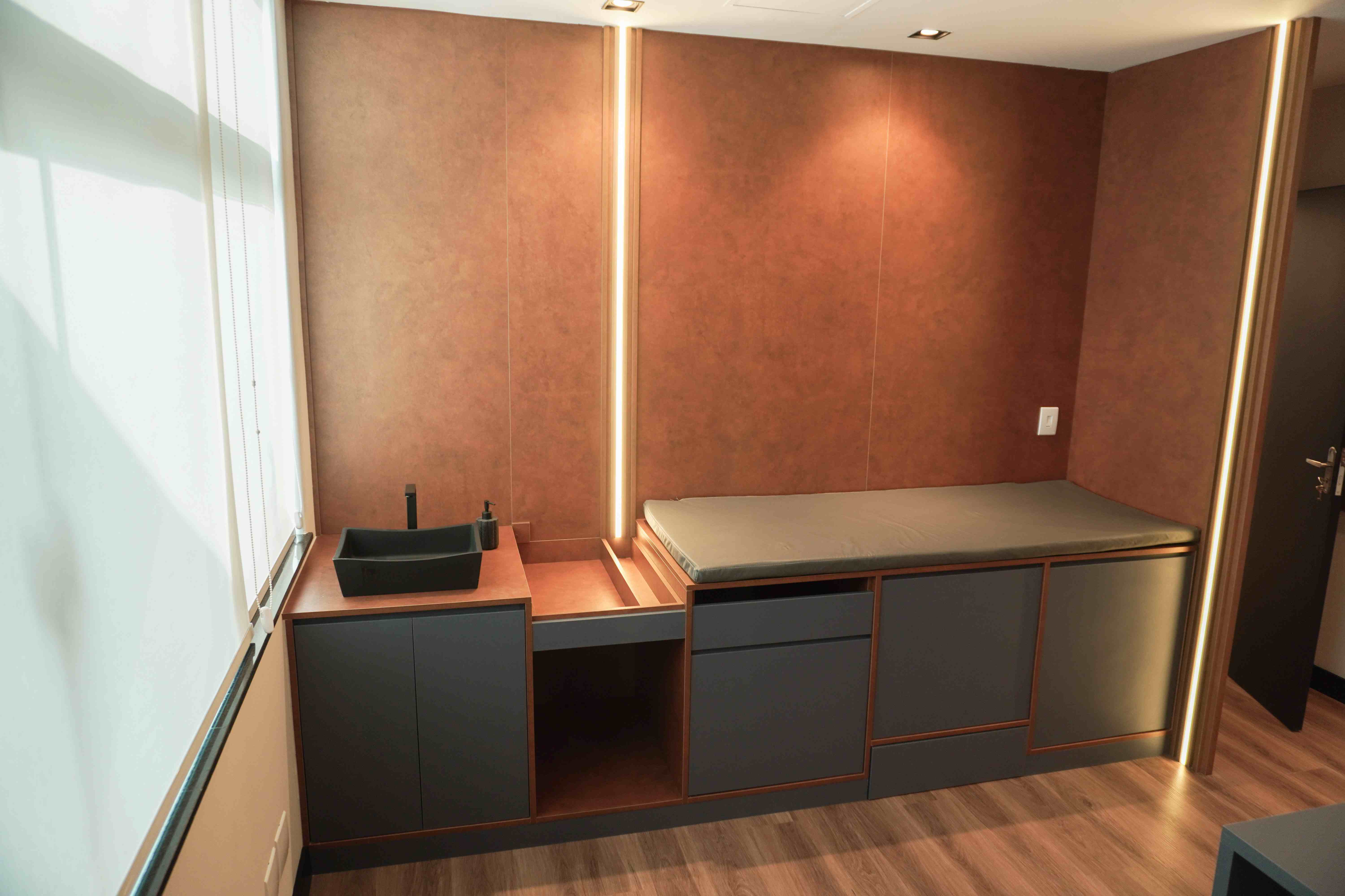 Sala de exames do Instituto Homem